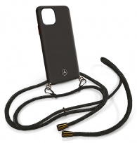 Чехол для iPhone 11 с цепочкой (черный)