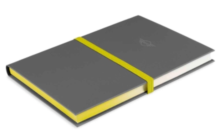 Записная книжка MINI (серый/желтый) BMW 80245A21239