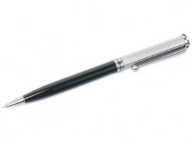 Шариковая ручка (черный/серебристый)