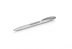 Шариковая ручка, пластмасса, цвет серебристый, надпись Volkswagen, Votex
