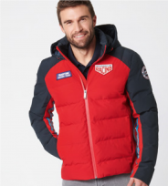 Мужская стеганая куртка – MARTINI RACING® (красный/темно-синий), XS