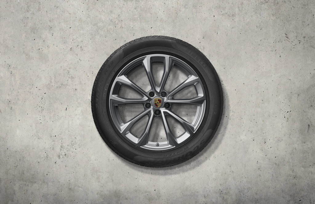 Комплект зимних колес с 19-дюймовыми дисками Macan Design PORSCHE 95B044650B