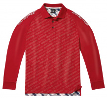 Мужская рубашка поло (красный), XL