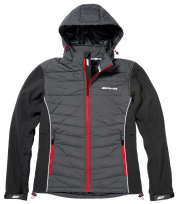 Мужская функциональная куртка - AMG («серый селенит»/черный), XL