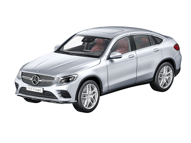 Модель 1:18 C253 glc купе серебристый бриллиант MERCEDES-BENZ B66960804