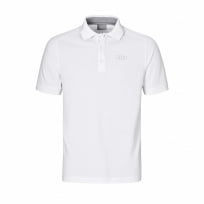 Мужская рубашка поло - Четыре кольца (белый), XL