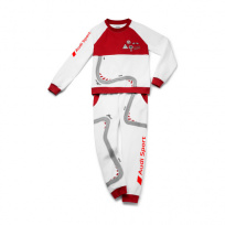Детская пижама - Audi Sport (белый/красный), 134/140