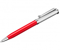 Шариковая ручка (красный/серебристый)