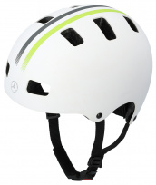 Детский велосипедный шлем (белый)