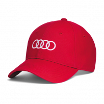 Бейсболка Audi - Четыре кольца (красный)