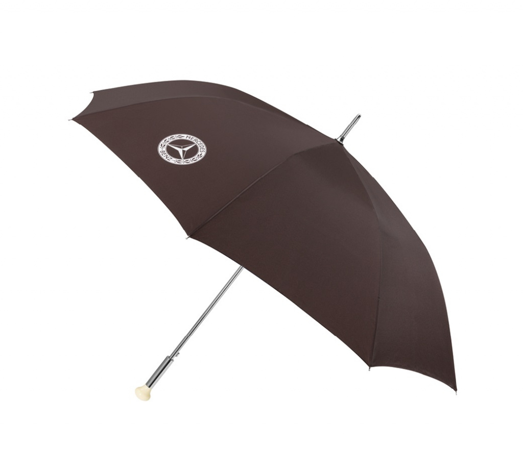 Прогулочный зонт, дизайн ручки в стиле рычага переключения передач 300 SL (коричневый) MERCEDES-BENZ B66043226