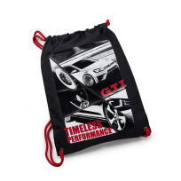 Тренировочная сумка - GTI (чёрный, фотопринт)