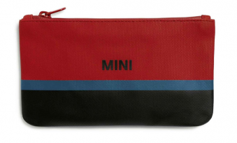 Косметичка MINI Small Tricolour Block (красный/черный/синий)