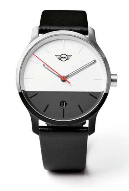 Часы MINI COLOUR BLOCK (белый/черный) BMW 80262460917