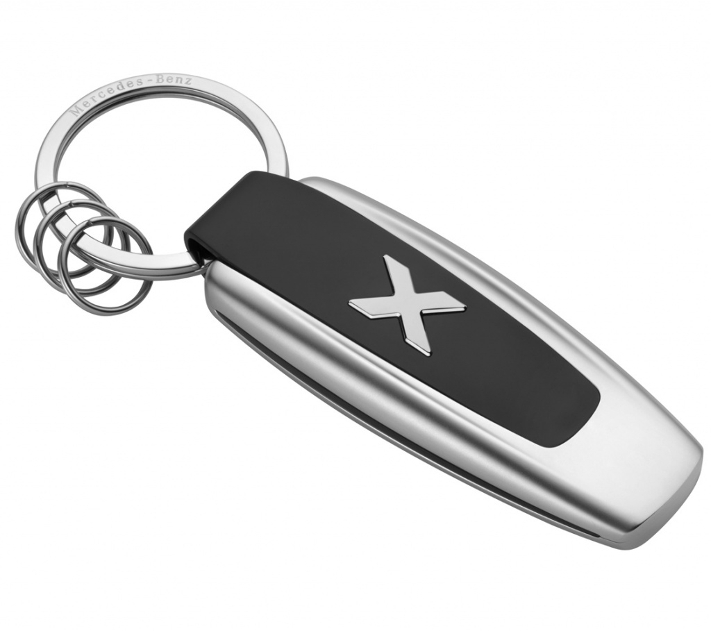 Брелок для ключей Typo X (серебристый/черный) MERCEDES-BENZ B66953618