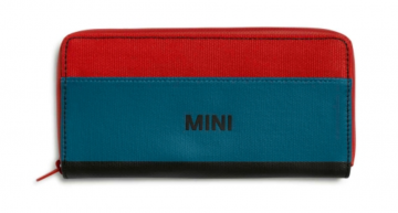 Бумажник MINI Tricolour Block (красный/черный/синий)