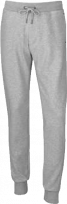 Мужские брюки трикотажные (серый меланж), M