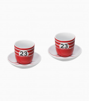 Коллекционный набор чашек для эспрессо № 3 – 917 Salzburg (красный/черный/белы)