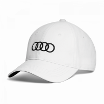 Бейсболка Audi - Четыре кольца (белый)