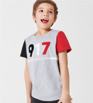Детская футболка – 917 Salzburg (серый меланж), 122