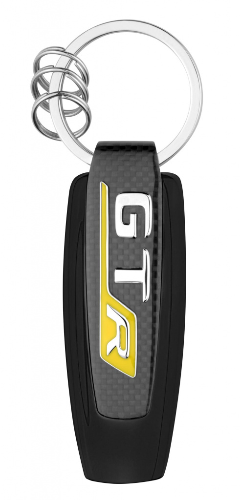 Брелок для ключей Mercedes – AMG GT R Typo (серебристый/черный/желтый/зеленый) MERCEDES-BENZ B66953340