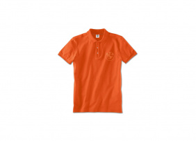 Мужская футболка поло Fashion с логотипом – BMW (оранжевый), XXL