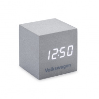 Будильник - Volkswagen, серебристый