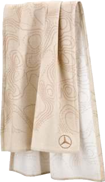 Пляжное полотенце (бежевый) MERCEDES-BENZ B67871282