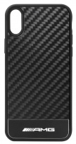 Чехол для iPhone 11 XR – AMG (черный/«карбон»)