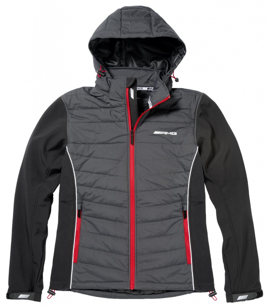 Мужская функциональная куртка - AMG («серый селенит»/черный), L MERCEDES-BENZ B66957497