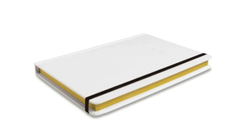 Записная книжка MINI Contrast Edge (белый/черный/желтый) BMW 80245A0A688
