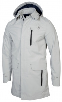 Мужское пальто функциональное (серебристо-серый), XL