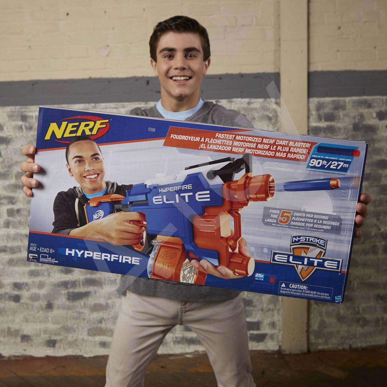 nerf n strike elite hyper fire blaster