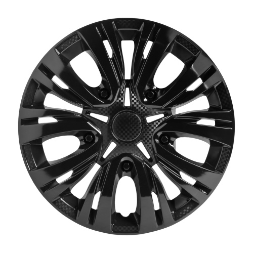 Колпаки колесные 13   Лион  карбон, черный цвет AIRLINE комплект 2 штуки (1) Арт. AWCC-13-04