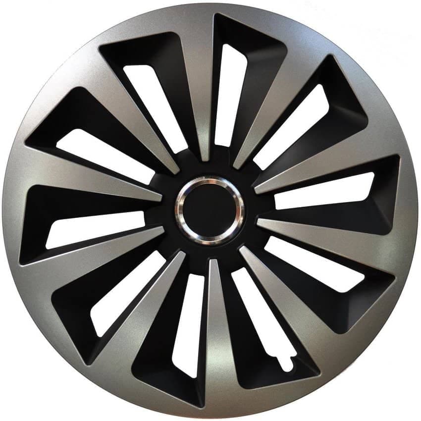 Колпаки на колеса R13 ФОКС РИНГ МИКС ЧЕРНЫЙ (4 шт) Арт. 13-077-RING-MIX-CZ