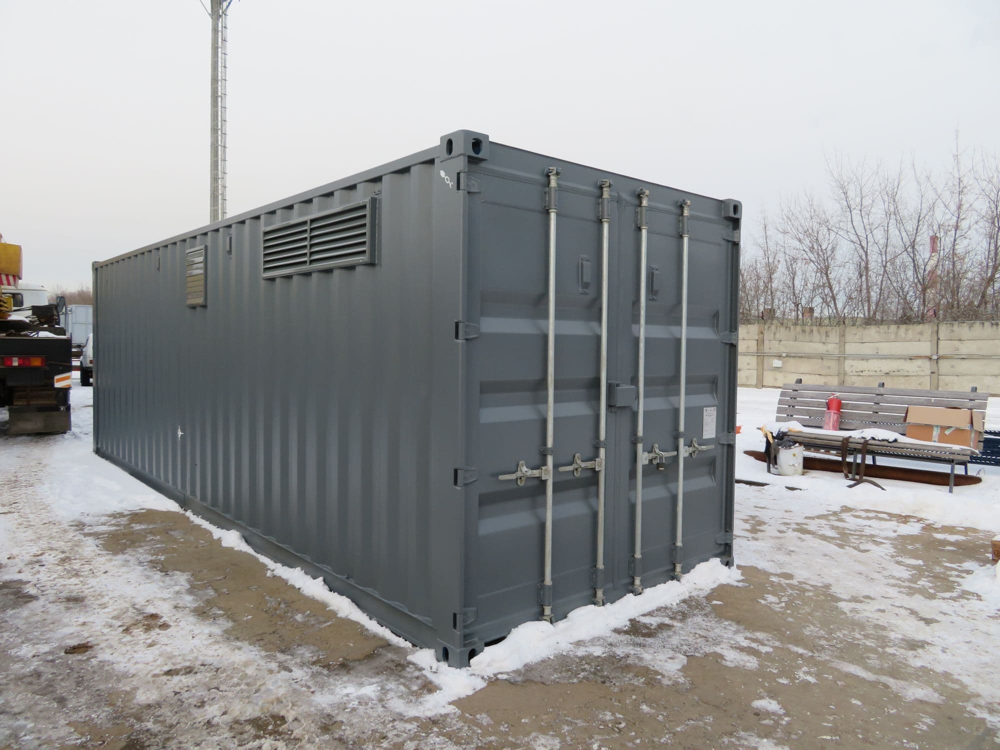 Модульная компрессорная станция МКС-ГЭ-А-15,1-99,999-10