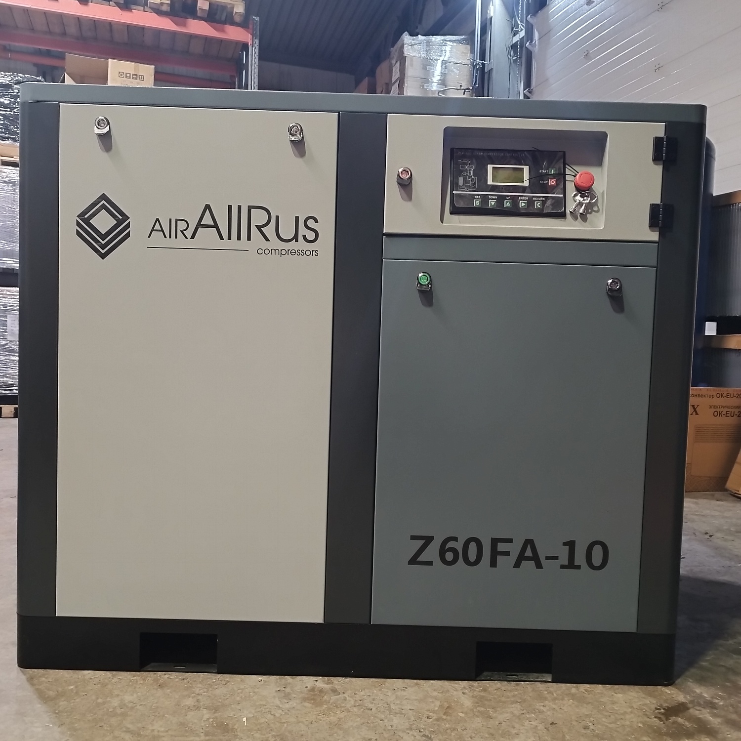 Новинка! Винтовые компрессоры AirAllRus