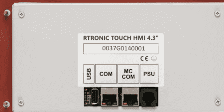 Панель управления RENNERtronic Touch