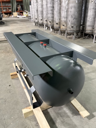  Ресивер горизонтальный РГ-500/10 GEPROM (направляющие) в Самаре  | DILEKS.RU
