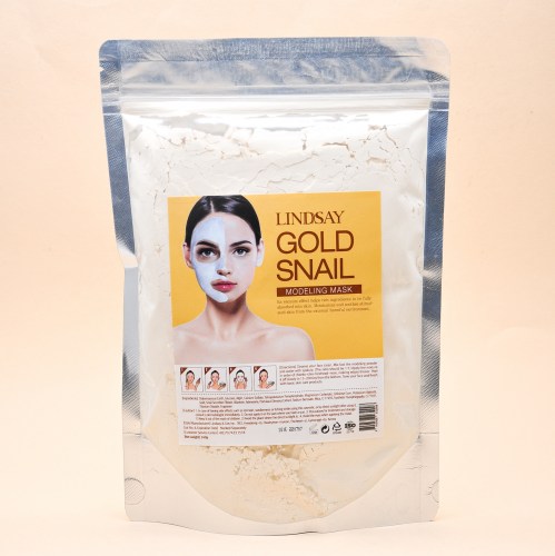Альгинатная маска с муцином золотой улитки Lindsay Gold Snail Modeling Mask