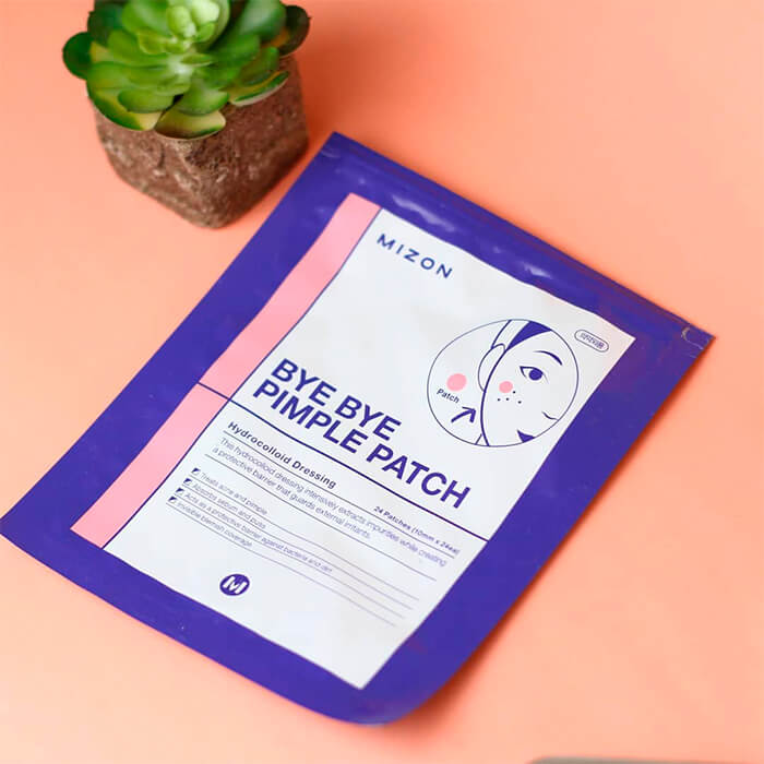 Противовоспалительные локальные патчи MIZON Bye Bye Pimple Patch