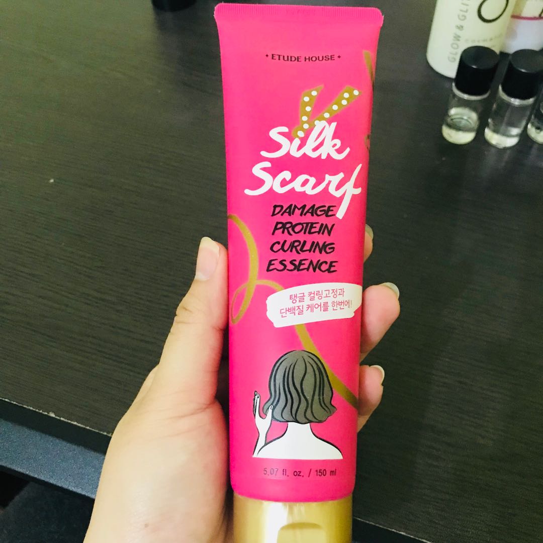 Восстанавливающая эссенция для завитых волос ETUDE HOUSE Silk Scarf Damage Protein Curling Essence