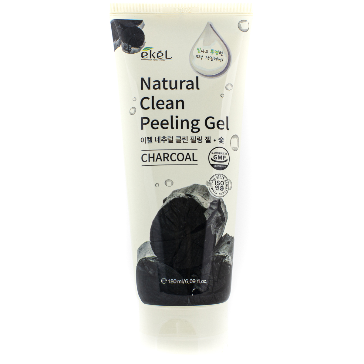 Пилинг для лица с экстрактом древесного угля Ekel Peeling Gel 180 мл Charcoal