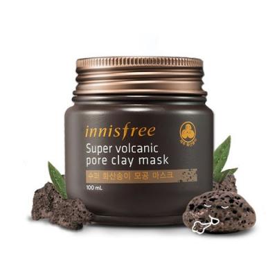 Очищающая маска с вулканической глиной Innisfree Jeju Volcanic Pore Clay Mask