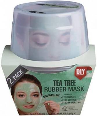 Альгинатная маска с маслом чайного дерева (пудра+активатор) Lindsay Tea-tree Rubber Mask