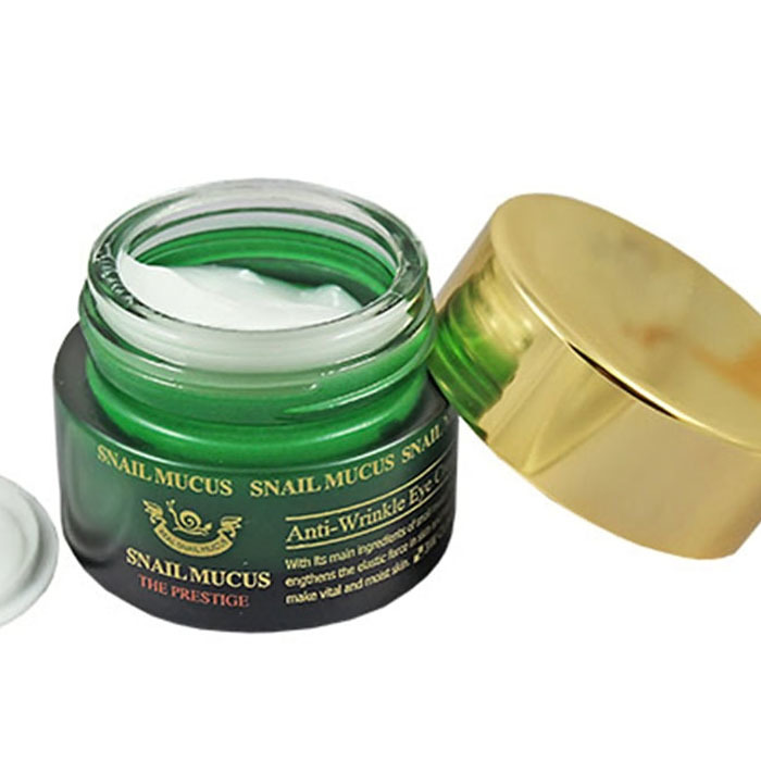 Омолаживающий крем для век с улиточным муцином 3W CLINIC Snail Mucus Anti-Wrinkle Eye Cream