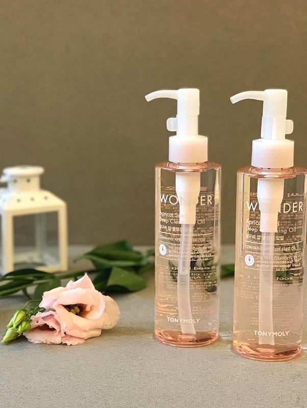 Гидрофильное масло с экстрактом абрикосовых косточек TONYMOLY WONDER Apricot Seed Deep Cleansing Oil