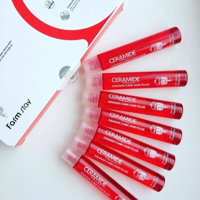 Восстанавливающий филлер для поврежденных волос с керамидами FarmStay Ceramide Damage Clinic Hair Filler