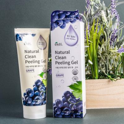 Пилинг-скатка с экстрактом винограда EKEL Natural Clean peeling gel Grape