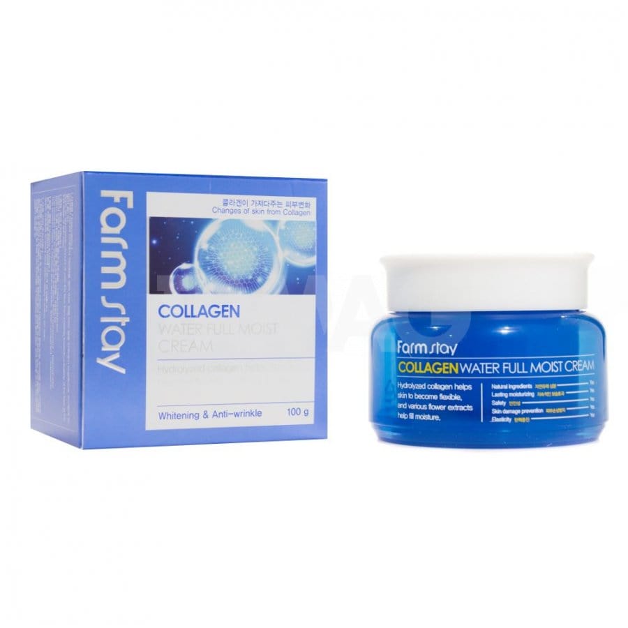 Увлажняющий крем с коллагеном FarmStay Collagen Water Full Moist Cream